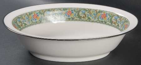 Isolde 10" Oval Vegetable Bowl