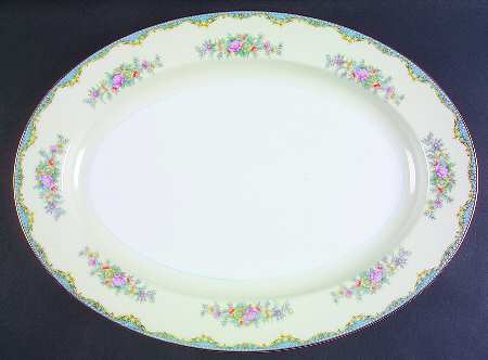 Ivanhoe 16" Oval Serving Platter