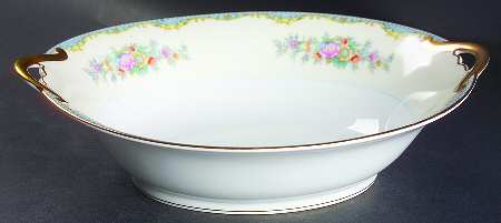 Ivanhoe 10" Oval Vegetable Bowl