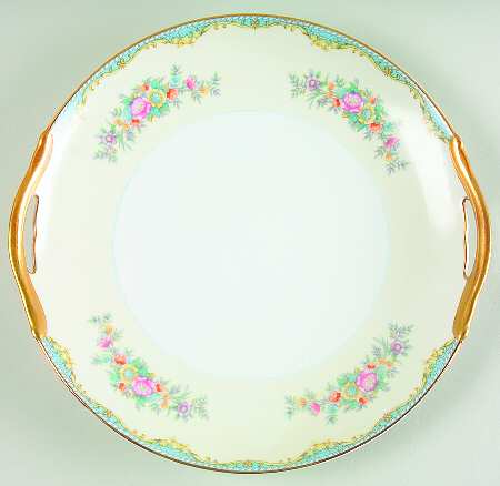 Ivanhoe Handled Cake Plate