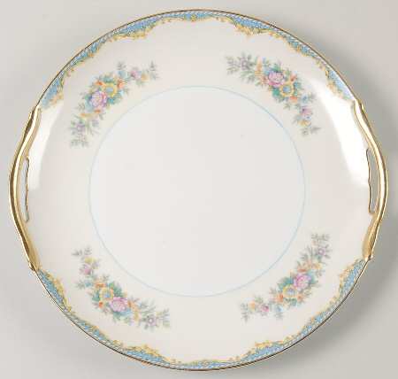 Ivanhoe Handled Cake Plate