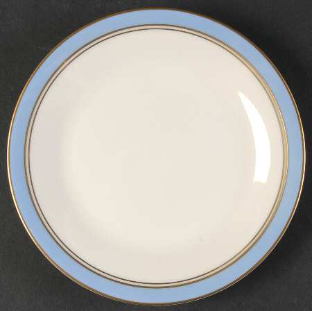Ivory & Azure Bread & Butter Plate