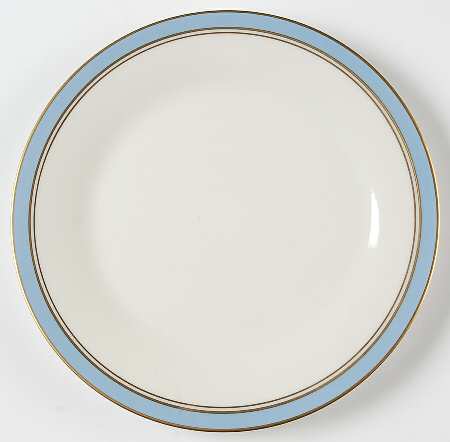 Ivory & Azure Salad Plate
