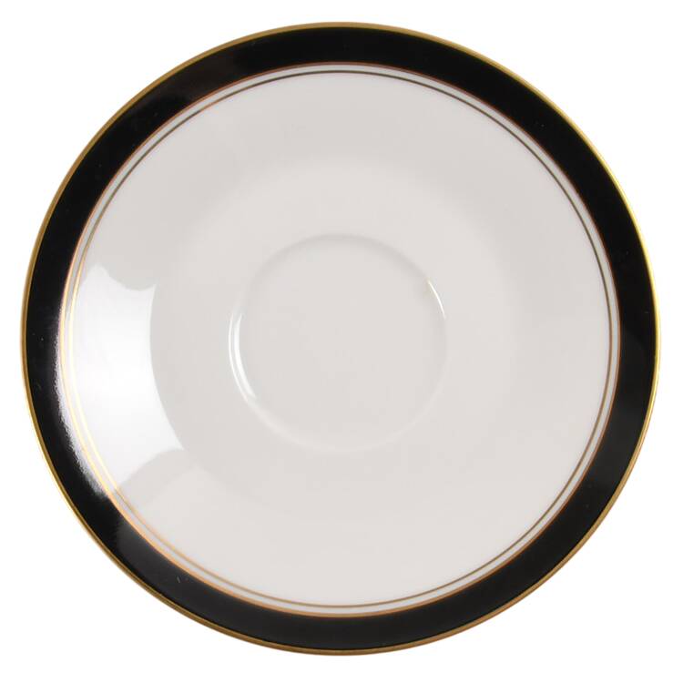 Ivory & Ebony Saucer