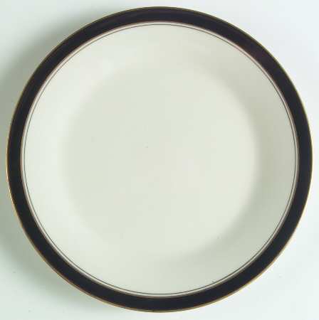 Ivory & Ebony Salad Plate