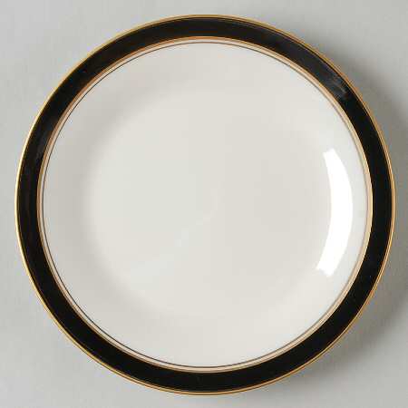 Ivory & Ebony Bread & Butter Plate