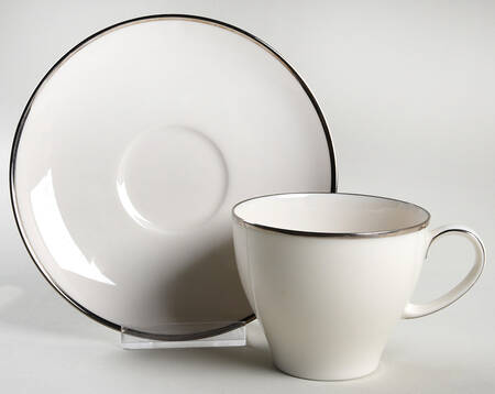 Ivonne Flat Cup & Saucer Set