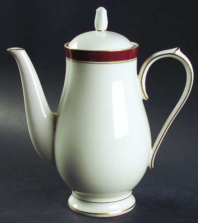 Ivory & Sienna Coffee Pot & Lid