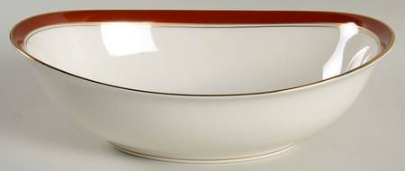 Ivory & Sienna 9" Oval Vegetable Bowl