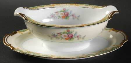 Jacquin Gravy Boat with Attached Underplate