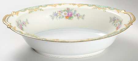 Jacquin 10" Oval Vegetable Bowl