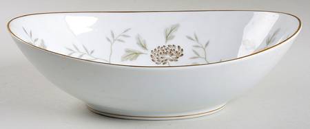 Janice 10" Oval Vegetable Bowl