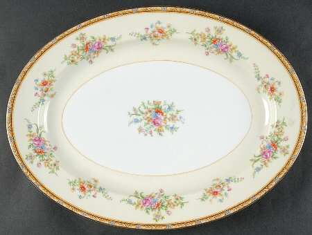 Janet 16" Oval Serving Platter