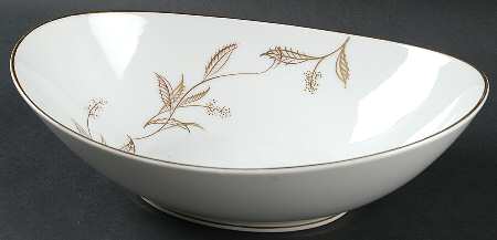Jania 10" Oval Vegetable Bowl