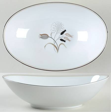 Jaris 10" Oval Vegetable Bowl