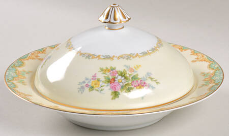 Jasmine Round Covered Butter