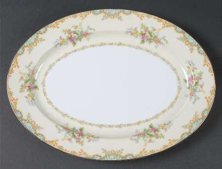 Jasmine 13" Oval Serving Platter