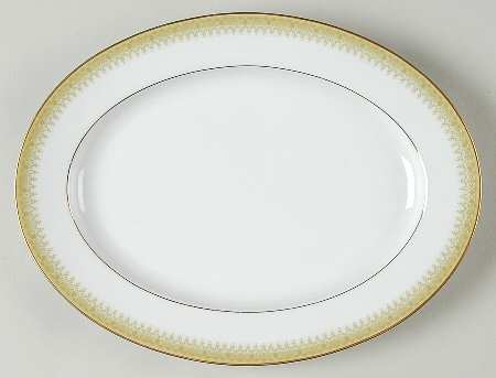 Jennifer 11" Oval Serving Platter
