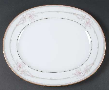 Jenna 13" Oval Serving Platter