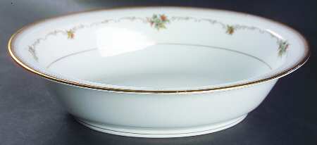 Joanne 10" Oval Vegetable Bowl