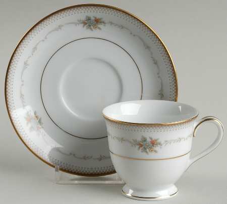 Joanne Footed Demitasse Cup & Saucer Set