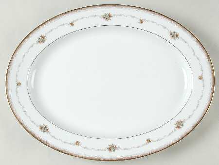 Joanne 16" Oval Serving Platter