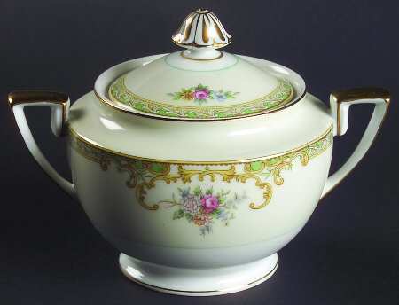 Joliet Sugar Bowl & Lid