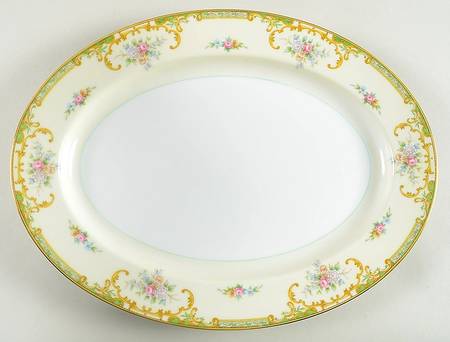 Joliet 13" Oval Serving Platter