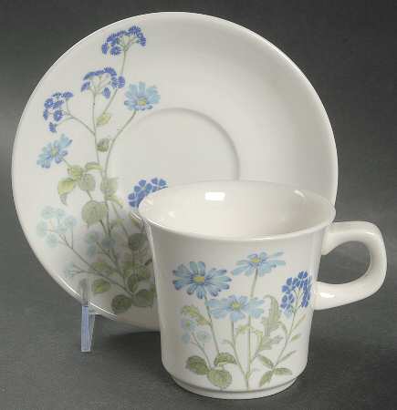 Joy Flat Cup & Saucer Set