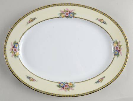 Juanita 13" Oval Serving Platter