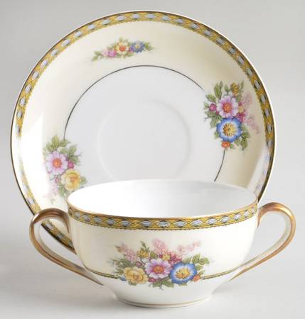 Juanita Flat Bouillon Cup & Saucer
