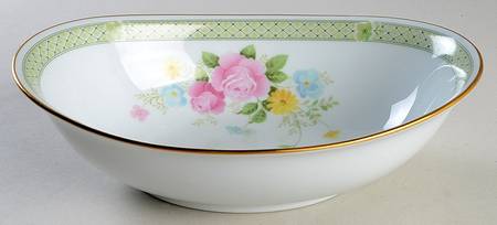 Jubilation 10" Oval Vegetable Bowl