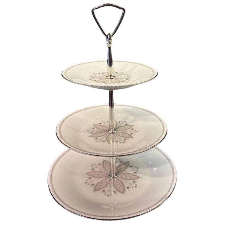 Juliet 3-Tiered Serving Tray (DP, SP, BB)