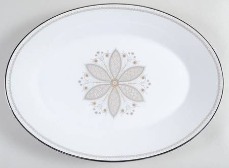 Juliet 14" Oval Serving Platter