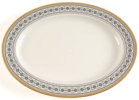 Jupiter 16" Oval Serving Platter