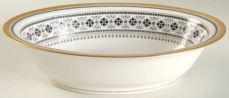 Jupiter 10" Oval Vegetable Bowl