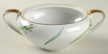 Karen (5141, Gold Trim) Sugar Bowl No Lid