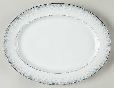 Kathleen 13" Oval Serving Platter