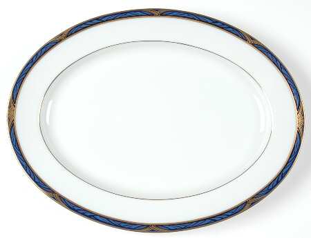 Katmandu 13" Oval Serving Platter
