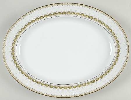 Katrina 13" Oval Serving Platter