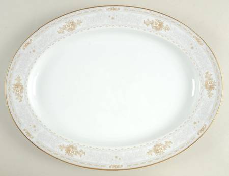 Keegan 16" Oval Serving Platter