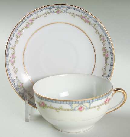 Kenmore (50 Years Old) Flat Cup & Saucer Set