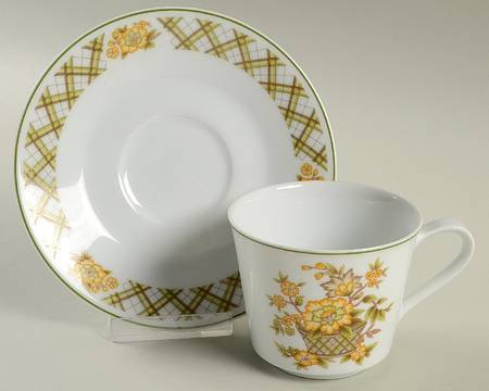 Kennesaw Flat Cup & Saucer Set
