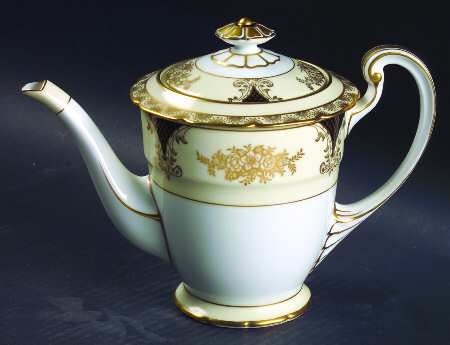 Kenwood (Black, Scalloped) Teapot & Lid