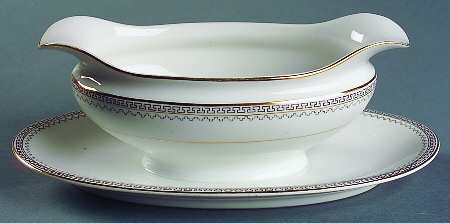 Keyboard Gravy Boat with Attached Underplate