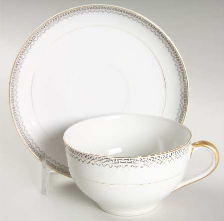 Keyboard Oversized Cup & Saucer Set