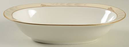 Khira 10" Oval Vegetable Bowl