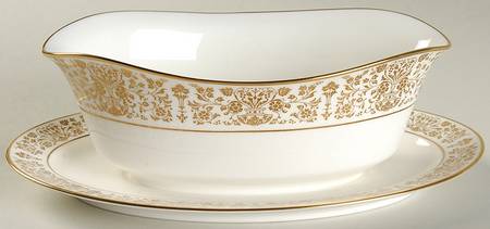 Kimberly Gravy Boat with Attached Underplate
