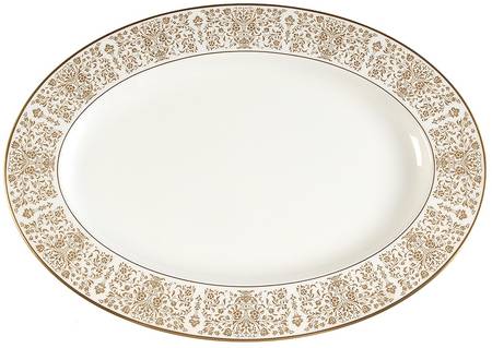 Kimberly 14" Oval Serving Platter