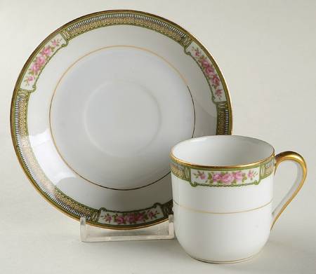 Kingston Flat Demitasse Cup & Saucer Set